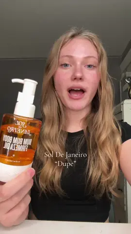 You can also use it on your hair!!! @Scentual Fragrances Caramel Vanilla scent #viral #fyp #dupe #soldejaniero #bodyoil 