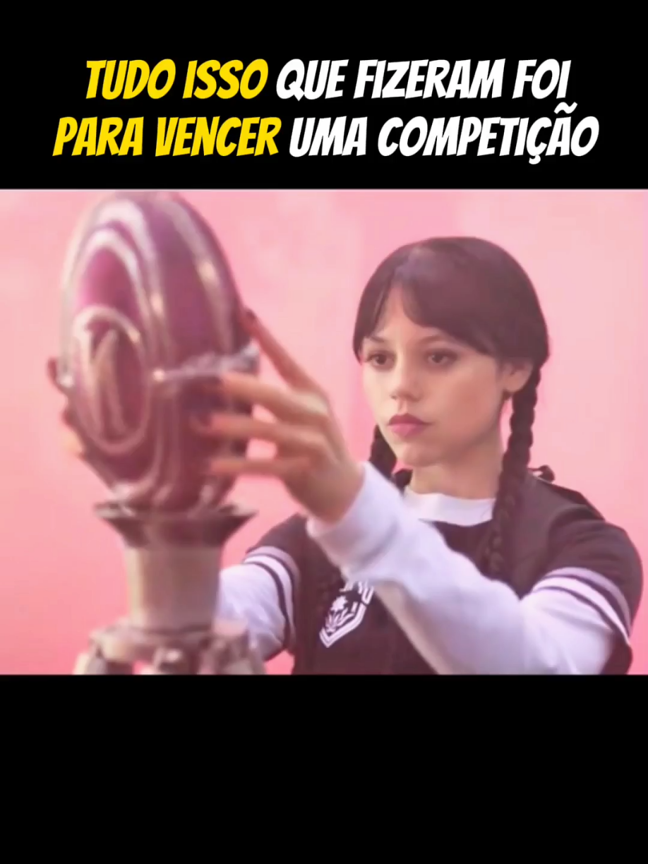 tudo isso que fizeram foi para vencer uma competição #narrastars #ftv #cenas #wandinha 