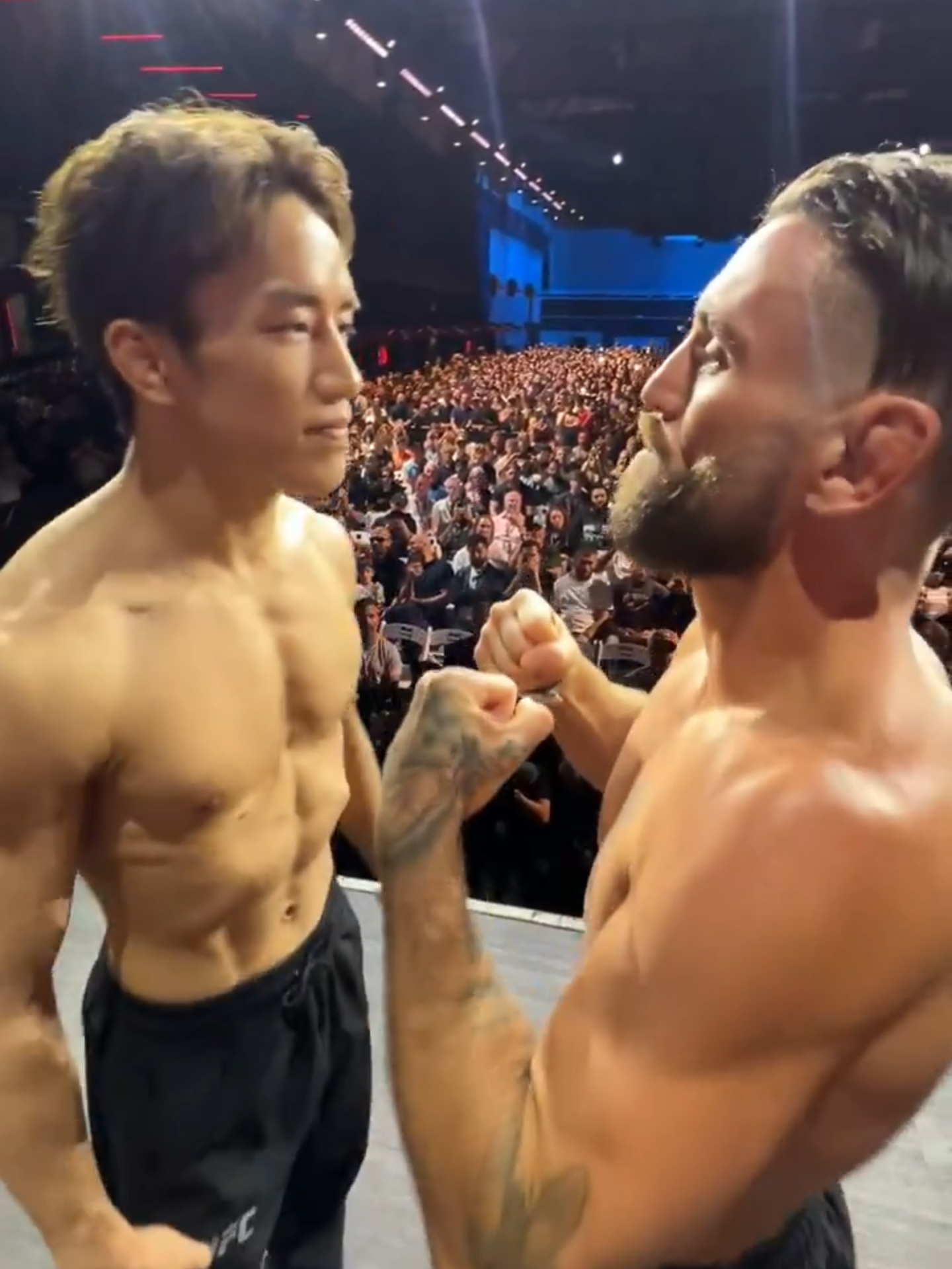 Tim Eliott VS Kai Asakura Final Face Face Off #UFC #ufc319 #timelliott #kaiasakura