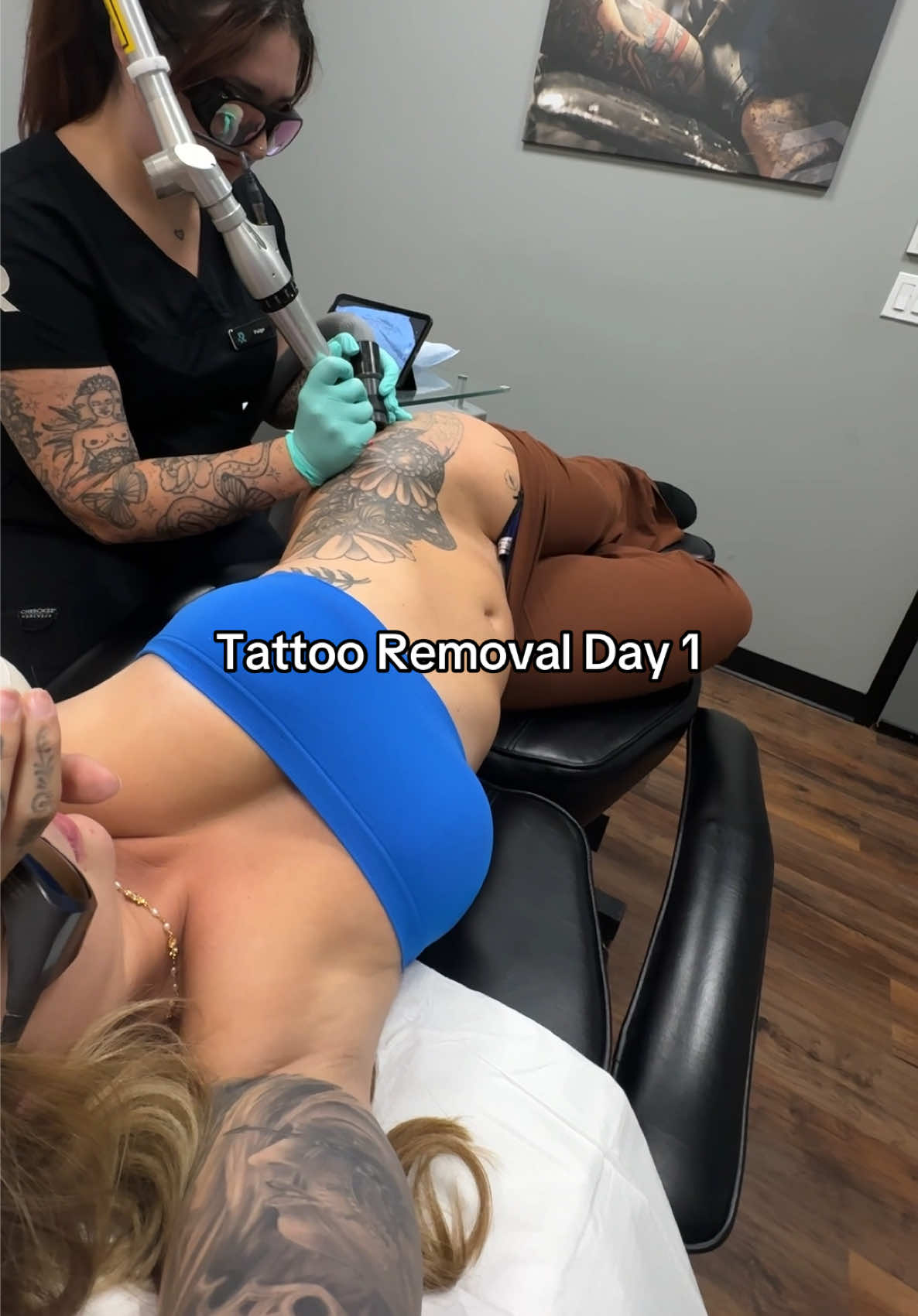 it's time for new starts & @Removery Laser Tattoo Removal is making it possible 🥹🥹🥹 i'm so excited #removery #removerypartner 