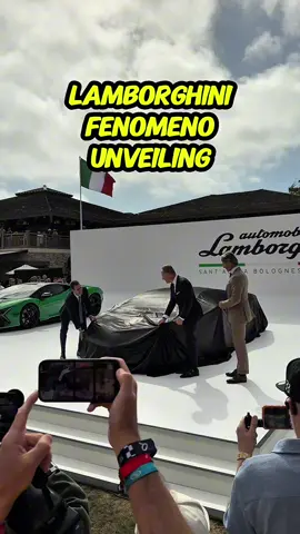 Lamborghini Fenomeno Unveiling