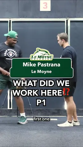 Watch Le Moyne pitcher Mike Pastrana in his bullpen🔥