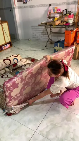 Áo bọc nệm khoá kéo 2 mặt #thanhtuyen #xuhuong #aobocnem #aobocnemkhoakeo 