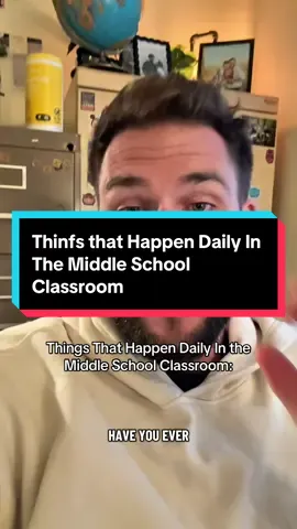 They can’t help themselves! #teachersoftiktok #teach #teacher #middleschoolteacher 