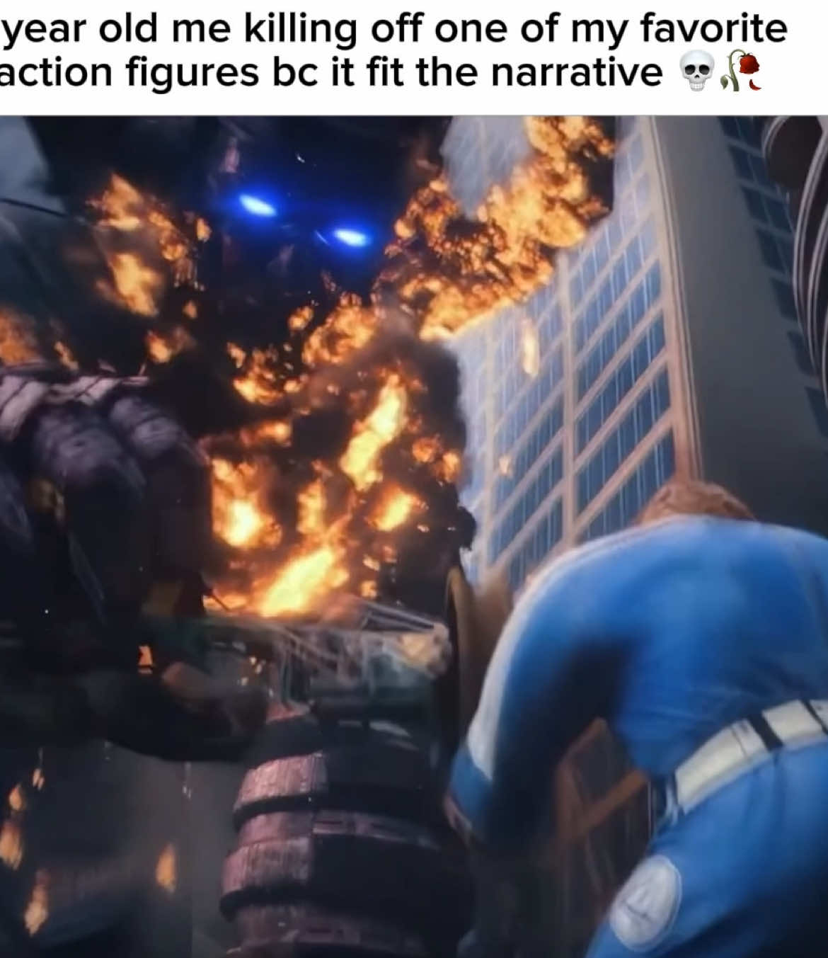 The thing was flung all the way to the stratosphere 😭🙏 left our whole atmosphere Galactus in Fantastic Four First steps was a menace. #fantasticfour#marvel#mcu#comics 