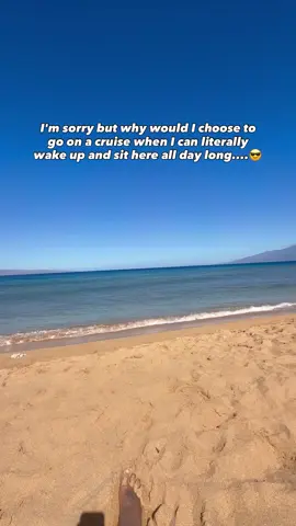 Are you team cruise or team resort!? 😎🤙🏼 #vacation #resort #beach #beachlife #relaxing #maui #opinion #dadlife 