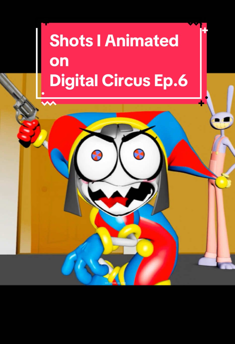 Here are the shots I animated on Digital Circus Ep. 6! *Spoiler Alert* #animation #animator #cg #animated #digitalcircus 