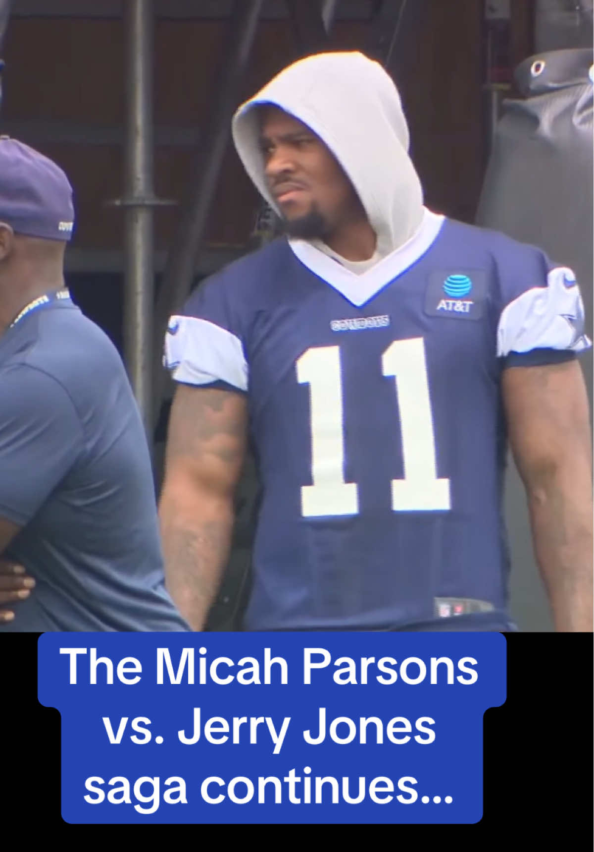The saga continues... 🏈 When the Dallas Cowboys began Training Camp 2025, the main storyline was the ongoing contract dispute between Micah Parsons and Jerry Jones. 3+ weeks later, it's STILL ongoing and still the main storyline as the #Cowboys break camp in Oxnard and return to Texas. . . . . #fyp #dallascowboys #explore #football