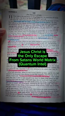 Jesus Christ is the only escape from Satan's world matrix (Quantum Intel) What you see around you is not the full picture. Hebrews 11 says that what is seen came from what is unseen — faith makes the invisible reality of God visible. Quantum physics calls it superposition: particles exist in potential states until measured. The Bible said this thousands of years ago — faith collapses the unseen into the seen. Look at the city: highways, cars, towers, energy moving like a giant circuit board. Humanity is being extracted for time, attention, money, and resources through Satan’s world system. This isn’t about religion — it’s about truth. Religion crucified Jesus. The Kingdom sets you free. Don’t take my word for it. Read the New Testament for yourself — straight through, with an accurate translation. Whether atheist, skeptic, or religious, the truth will cut through deception. Jesus Christ is not one option among many — He is the only escape from the Matrix of this world. #JesusIsLord #EscapeTheMatrix #FaithOverFear #TruthNotReligion #KingdomOfGod  