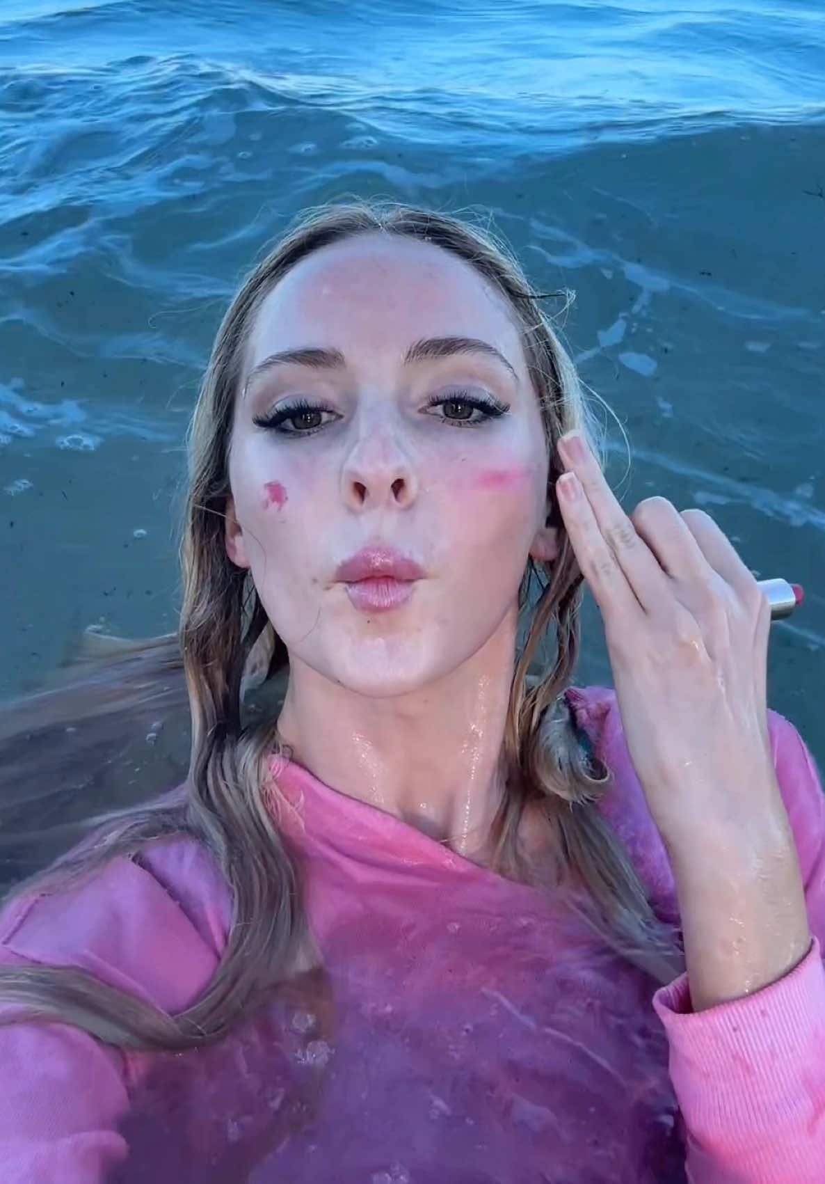 Ocean makeup #fyp #makeup #grwm #nataliereynolds