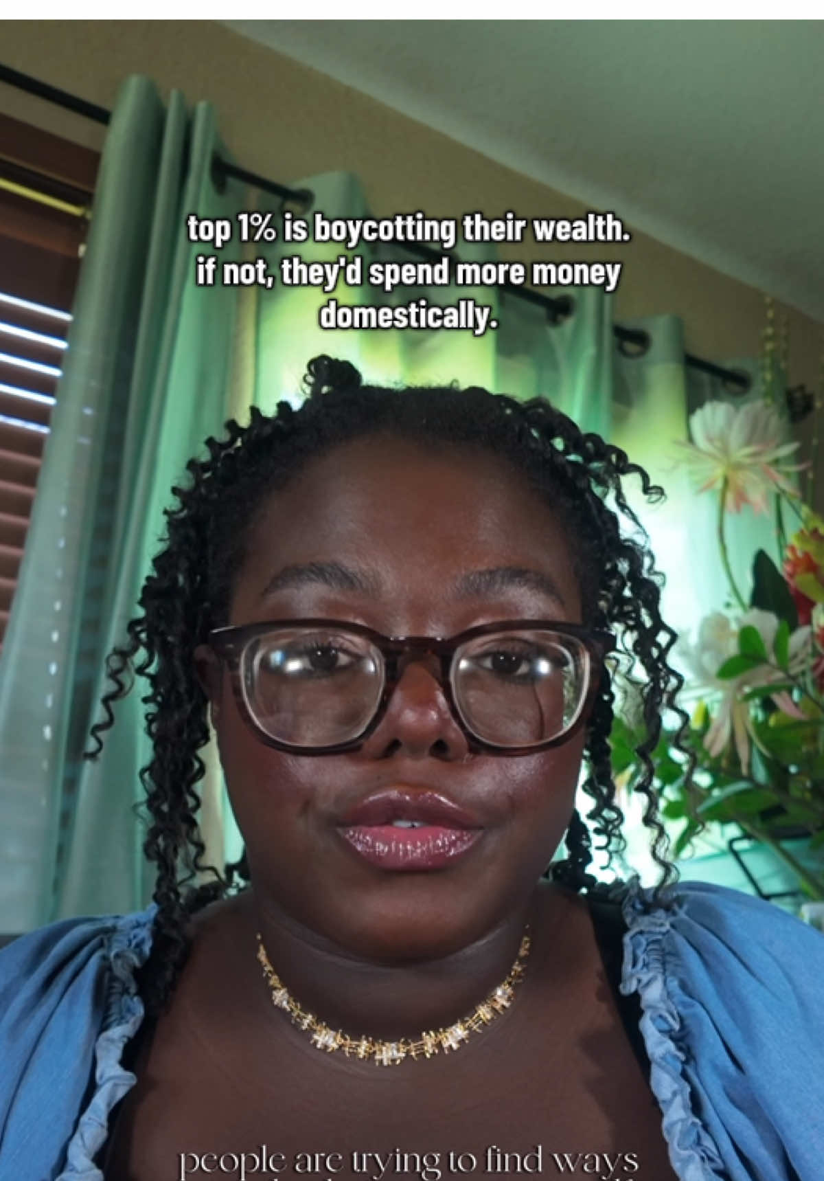 i hope this makes sense. i'm going to upload ways you can financially, communally and then generationally reap the benefits of a self sufficient community that needs little government intervention and can aid in making your county and then eventually your state a donor state.  but until then i hope this makes sense.  other videos on methodical resistance  how to protest @zoey!   texas beef boycott  @zoey!  florida agriculture and tourism boycott  @zoey!   #politics #BlackTikTok #trickledowneconomics #creatorsearchinsights #texasbeefboycott