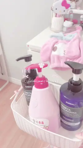 🐰relaxing night routine with me!! 🎀Ib to @𐙚 𝓂𝒾𝓀𝒾 ⋆⟡˖ #fyp #wonyoungism #Vlog #nightroutine #viral  💓tags:@Kundal.Global @Seapuri US @anillO | clean vegan beauty @anua_global @haruharu wonder @Arencia 