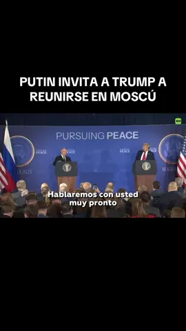 ⚡️⚡️⚡️ PUTIN INVITA A TRUMP A REUNIRSE EN MOSCÚ 