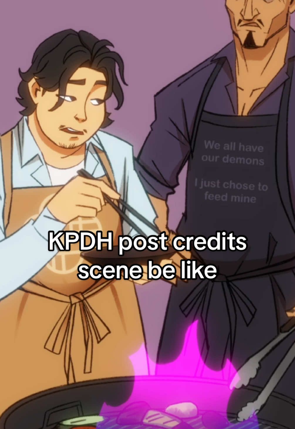 This actually happened guys trust me #kpdh #kpopdemonhunters #bobbyxseong #bobby #ocs