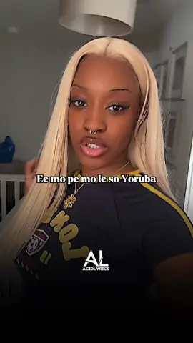 Oleku, mo le so Yoruba dada #tiktokviral #lyrics #viralvideo #fyp #trendingsound 