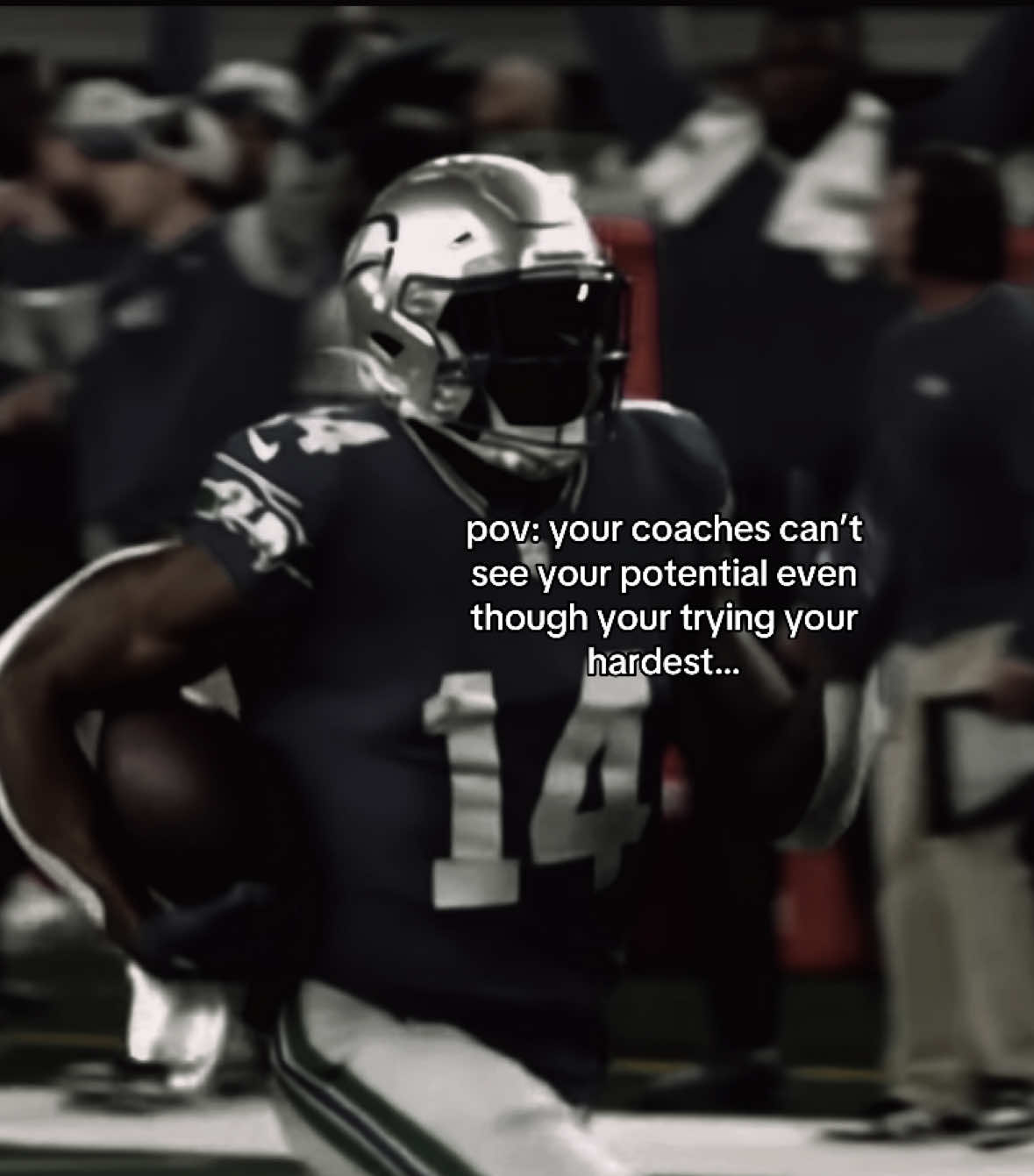 I’m just trying my best…#unseen #potential #football #sad #tiktok 
