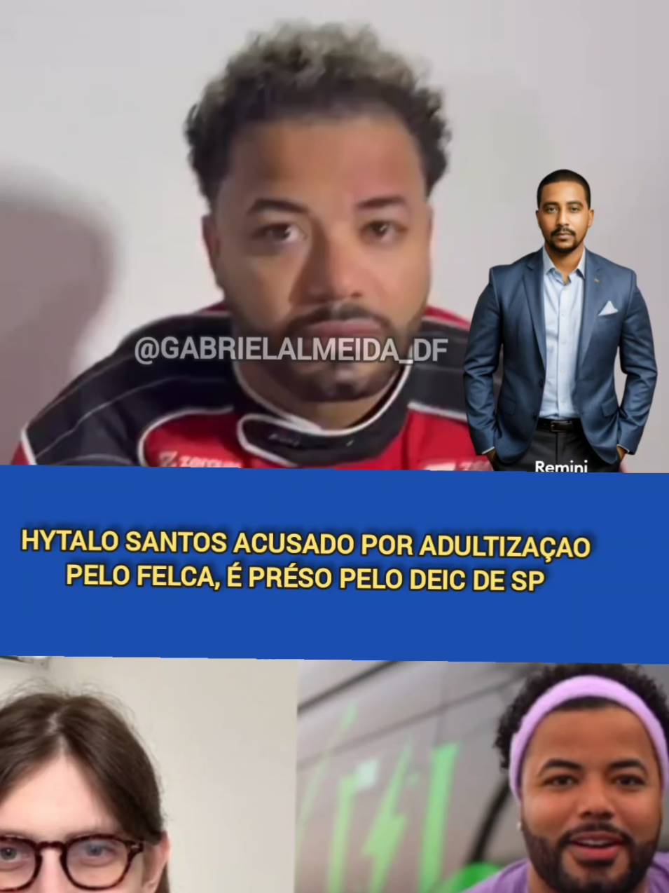Hytalo santos acusado de adultização é préso em sp Investigações apuram os crimes de tráfico humano e exploração sexual infantil #foryou #hytalosantos #felca @Felca #adultizacao #crime 