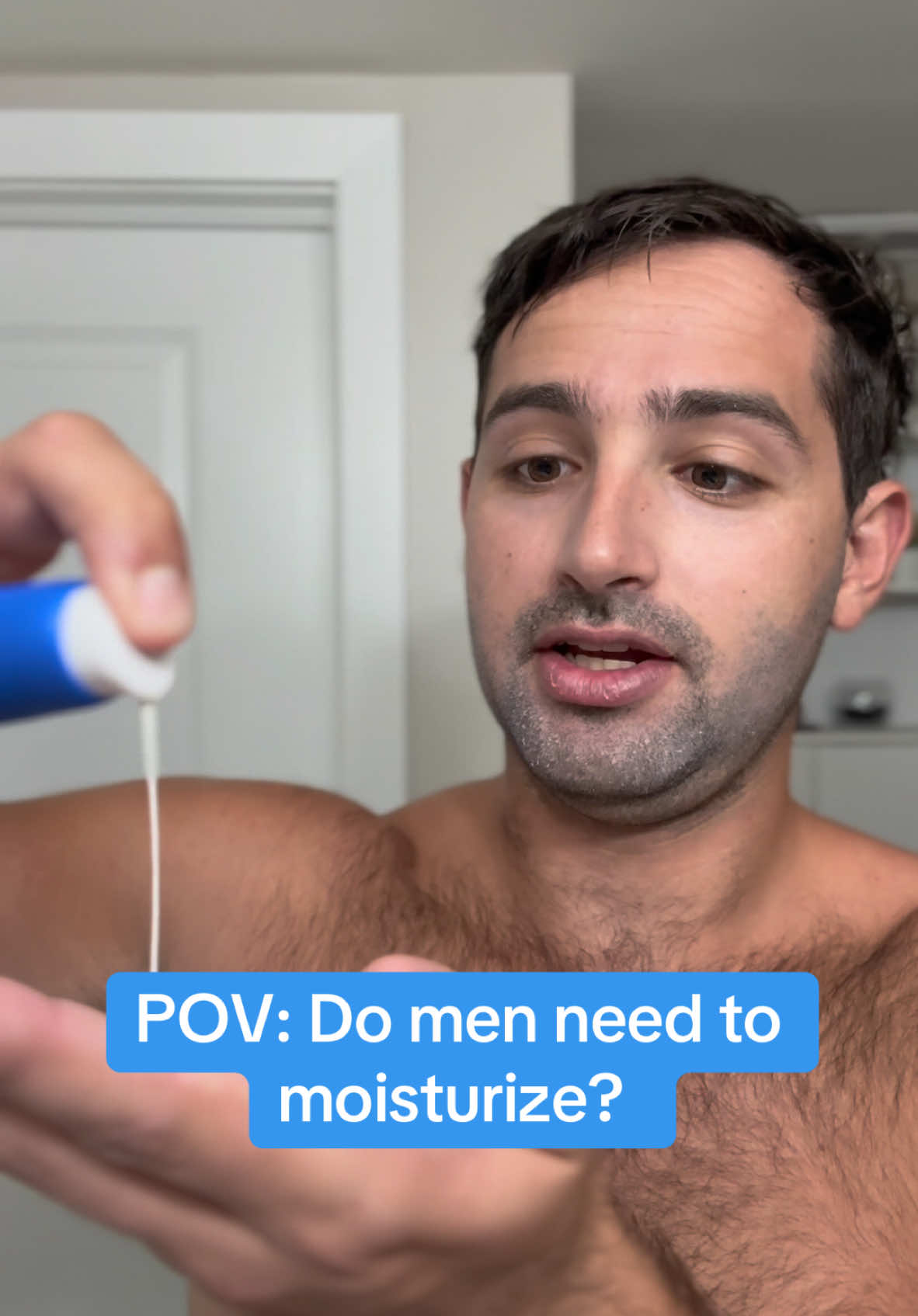 The guilty truth you didn’t ask for 😭 #CeraVe #moisturizer #menshealth 