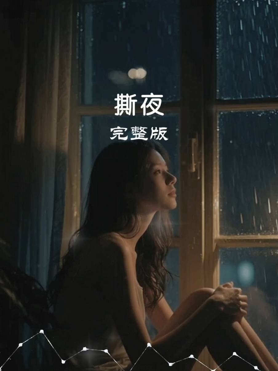 第92集｜「撕夜」 听到这首歌，一晃20多年过去了，#伤感歌曲 #情感音乐 #AI人物图片生成 #遇见音乐 #聆听音乐诉说情感故事 #撕夜 #经典老歌百听不厌😘💞 