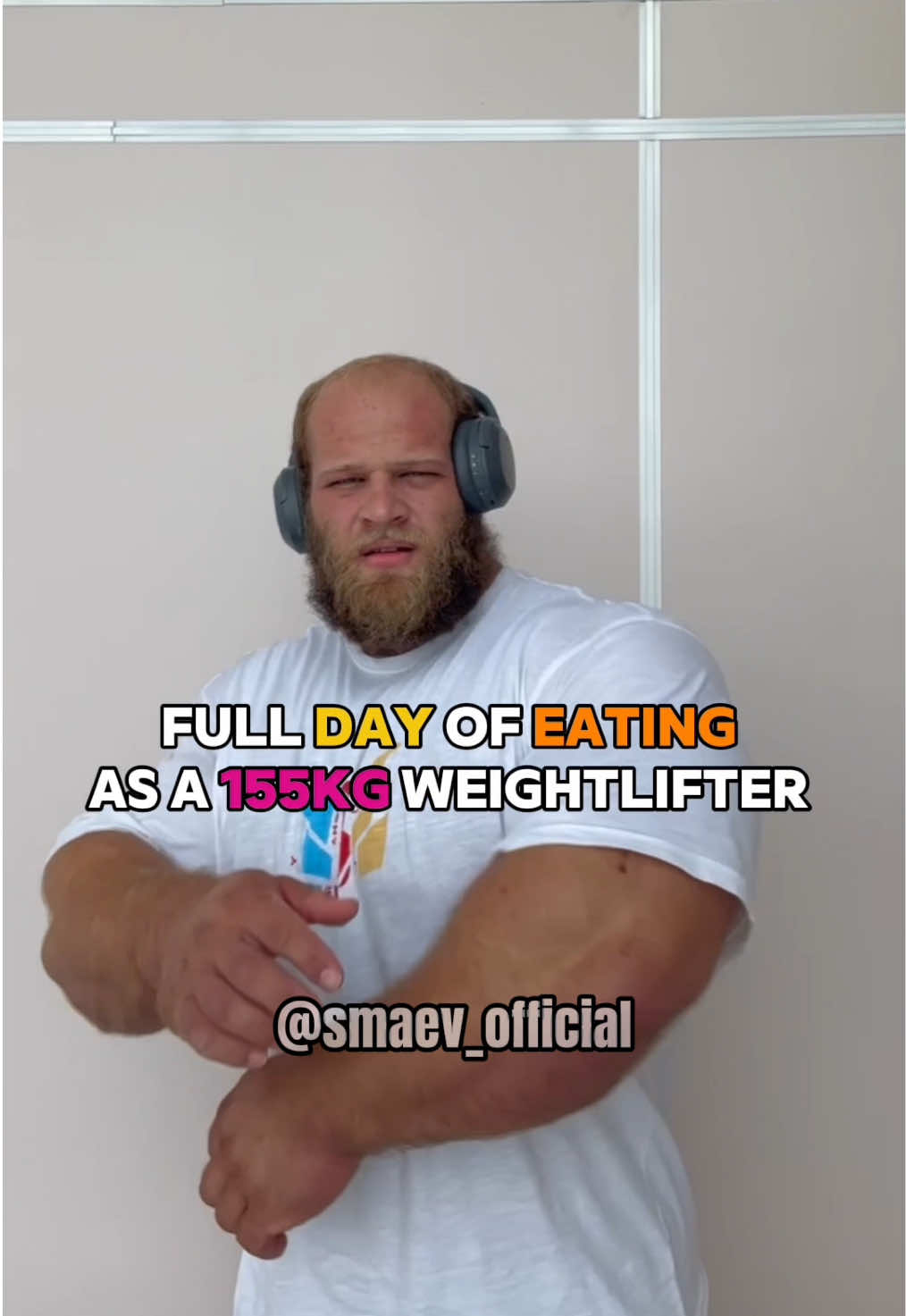 Full day of eating ~13,000 cals. This is just what I do for my own goals — not saying anyone should copy it. Everyone’s different. - Code: SMAEV1 for all @BuckedUp supplements! -  #andreysmaev #buckedupambassador #GymTok #bodybuilding #powerlifting 