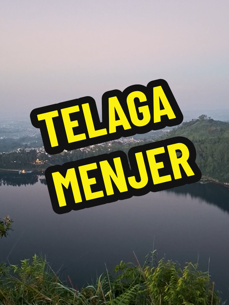 LIHAT DEH TELAGA MENJER #telagamenjer #wonosobo #dieng #gunung #fypシ 