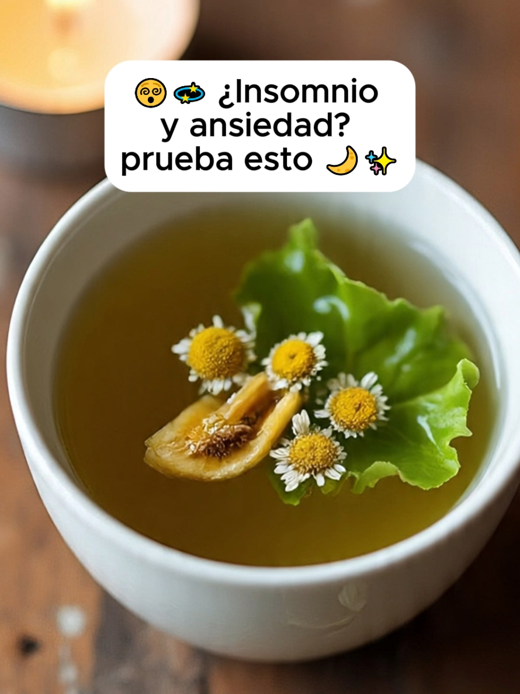 😴🌿 Este remedio disminuye las noches en vela y calma tu mente ✨🍵 #ansiedad #insomnio #faltadesueño #desvelarse #naturalremedy #remediosnaturales #remedioscaseros 
