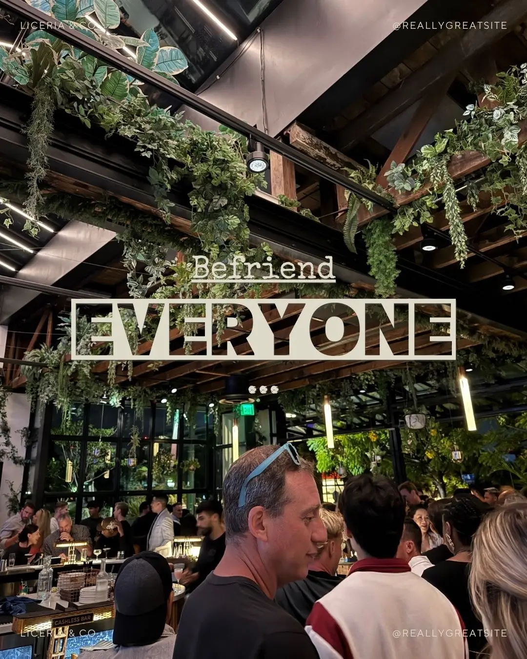 Don’t just chase the one person you like… befriend everyone. The more people you connect with, the more social proof you build, the more opportunities pop up, and the more in-the-flow you’ll be. Be the guy everyone knows, likes, and wants to be around. That’s how you get options, and that’s how you win socially. #datingcoachformen #christiandatingcoach
