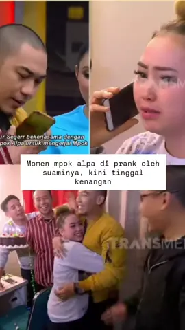 Momen mpok alpa di prank oleh suaminya idung, kini tinggal kenangan.  #mpokalpa #mpokalpameninggal #ninampokalpa 