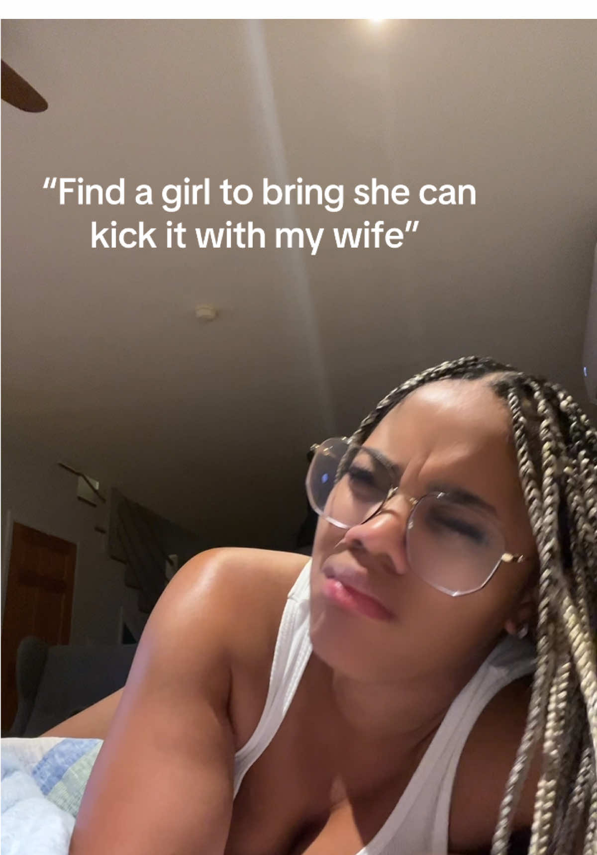 First of all.. wifey club is a private club. She nor the next three can sit with me.  #marriedlife #marriedlifehumor 