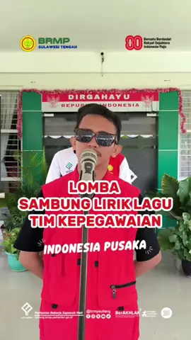 Lomba Sambung Lirik Lagu : Tim Kepegawaian #hutri80indonesia🇮🇩  #lomba17agustus  #brmp  #brmpsulteng 