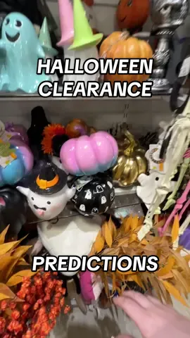 I’ll be tracking clearance closer this year bc this is A LOT 😅 is this normal at your store? #homegoods #halloween #halloweendecor #clearance #clearancehunter 