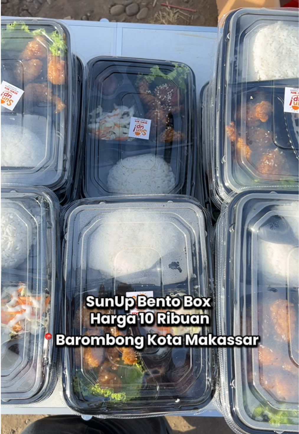 SunUp bento box - 📍Barombong kota Makassar