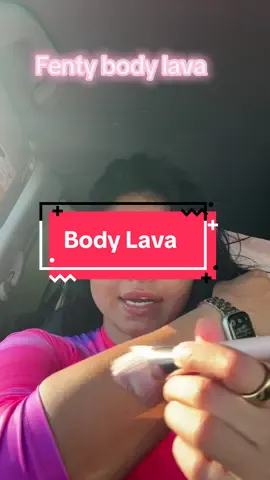 @Fenty Beauty nailed it with this body lava, it gives you the glowiest skin with a glossy finish! It smells amazing and will leave your body feeling super hydrated as well!  #fentybeauty #bodyglow #glowyskin #summerlooks #fentybeautyglossbomb 