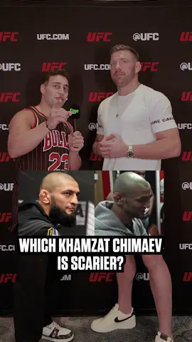 Which Khamzat Chimaev Is Scarier? #ufc #mma #ufc319 #khamzatchimaev