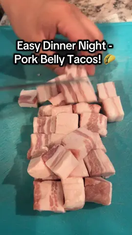 Crispy, juicy, and wrapped in a tortilla, pork belly tacos are my love language! 🐷 🌮  #easydinner #quickmeals #mexicanfood #lovelanguage #cooking 