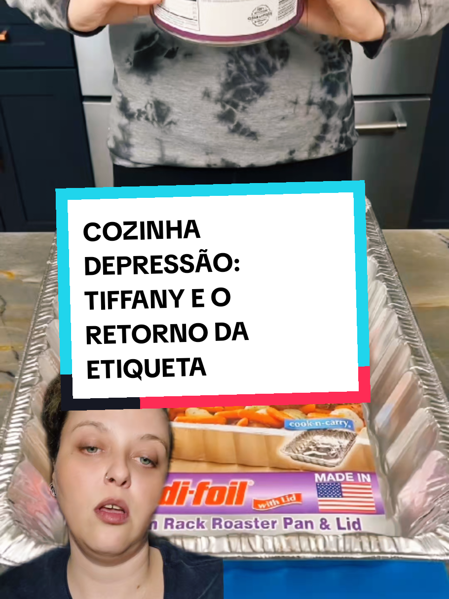 Respondendo a @julianasales28 mais uma palhaçadinha com etiqueta da Tiffany, olha só que maravilha #cozinhadepressao #humor  #cozinhatiktok 