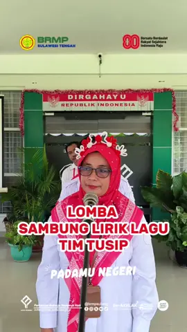 Lomba Sambung Lirik Lagu : Tim Tusip #hutri80indonesia🇮🇩  #lomba17agustus  #brmp  #brmpsulteng 