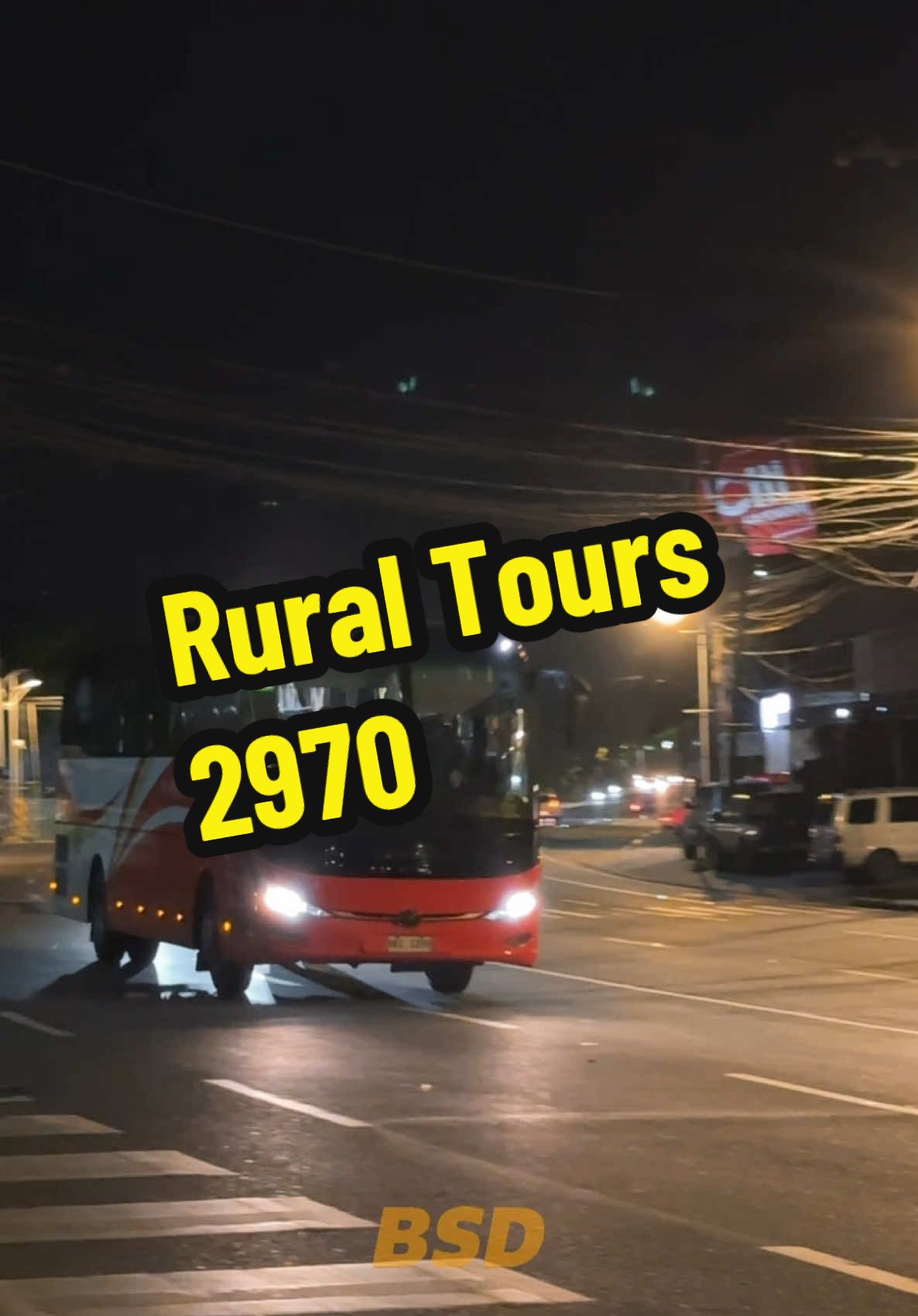 Rural Tours 2970 | Yutong ZK6117H “C11” | Route: Davao-CDO #busspottingdavao #busspottingph #ruraltours #yutong 