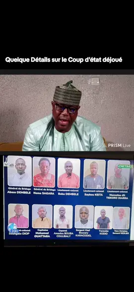 Boubou Mabel Diawara donne quelque détails sur l'affaire de Coup d'état déjoué au Mali.