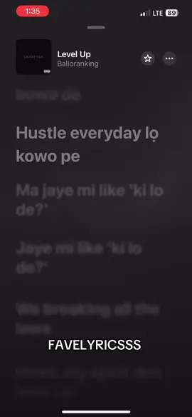 Level up by balloranking (lyrics) out now #tiktok #fyp #balloranking 