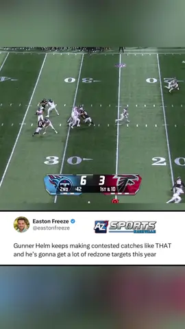 What a snag by #Titans TE Gunnar Helm! #atozsports #tennesseetitans #texaslonghorns #nfltiktok 