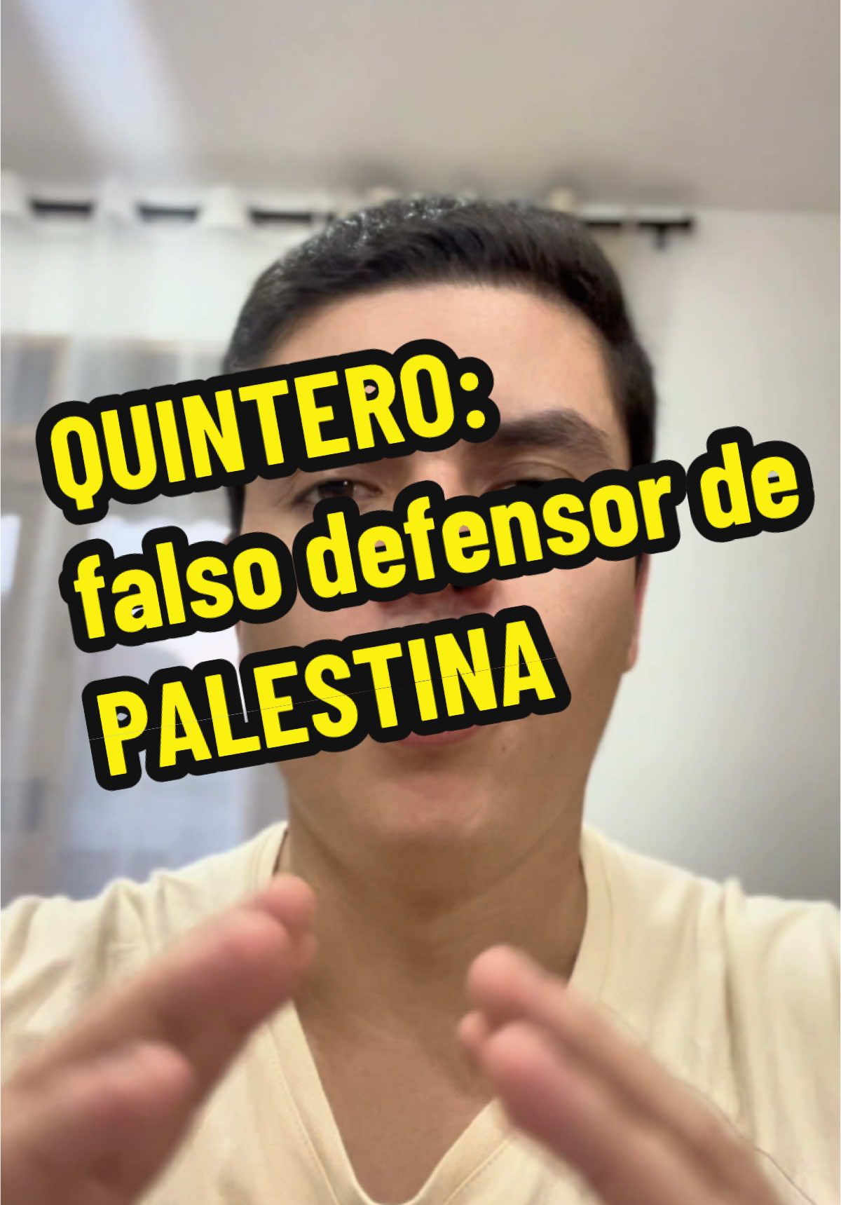 📢 Quintero es el verdadero camaleón político: 👉 A Israel le celebró los 75 años con filarmónica y hasta les dio las llaves de Medellín. 👉 Hoy posa de pro palestino para caerle bien a la izquierda. En Medellín nos dejó caos, funcionarios condenados y la ciudad oliendo mal. Convicciones cero. Conveniencia total. 🔥 ¿De verdad alguien todavía le cree? #Medellín #Colombia #DanielQuintero #Política #Israel #polemica 