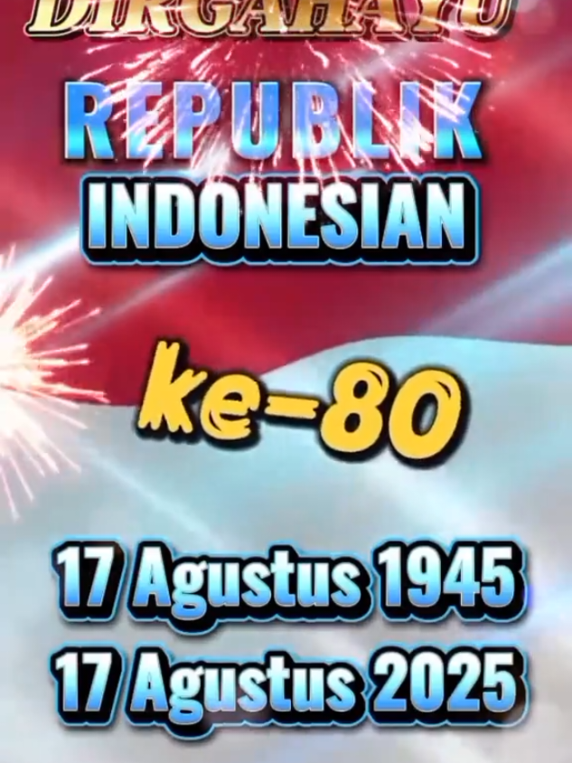#assalamualaikum  #dirgahayuindonesia80🇮🇩  #indonesia🇮🇩 #merdeka🇮🇩🇮🇩🇮🇩🇮🇩 