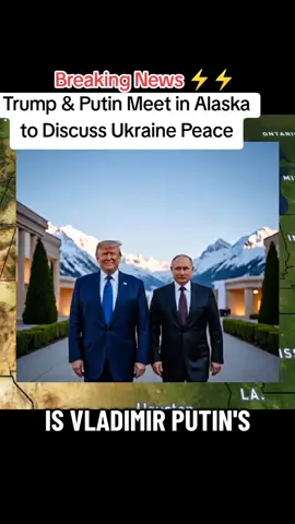 Trump & Putin Meet in Alaska to Discuss Ukraine Peace #Trump #Putin #AlaskaSummit  #PeaceTalks #WorldLeaders #Geopolitics #BreakingNews #Diplomacy #ViralNews#growingupmyaccountt #TikTokNews 