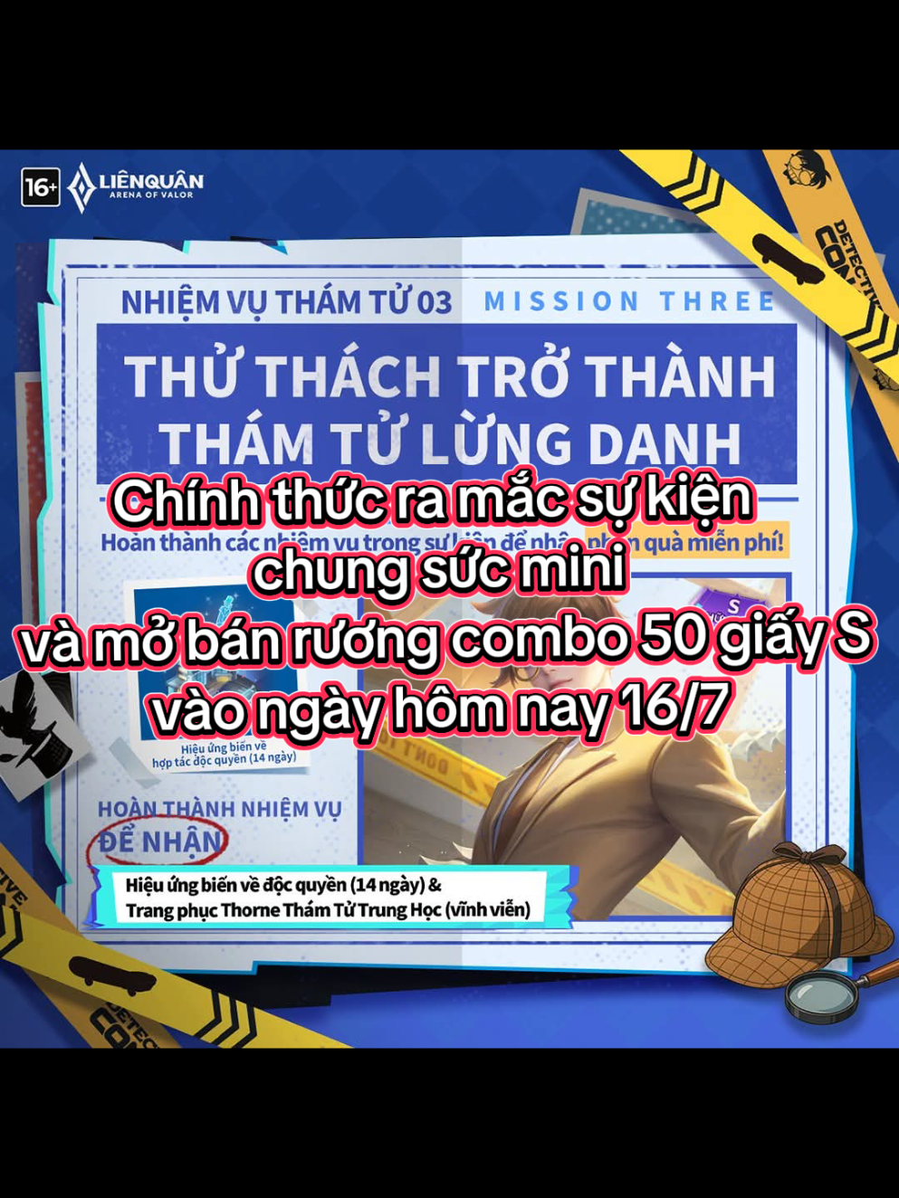 Anh em nhớ vào cày sự kiện nha #lienquanmobile_garena #gAme #game #xuhuong #CapCut 