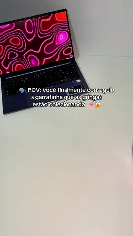 Sério, ela é muito mais perfeita do que eu imaginava.😻🥰 Vocês arrasam #meoky #garrafa #rosa #meoky🥤cups #foryoupage 