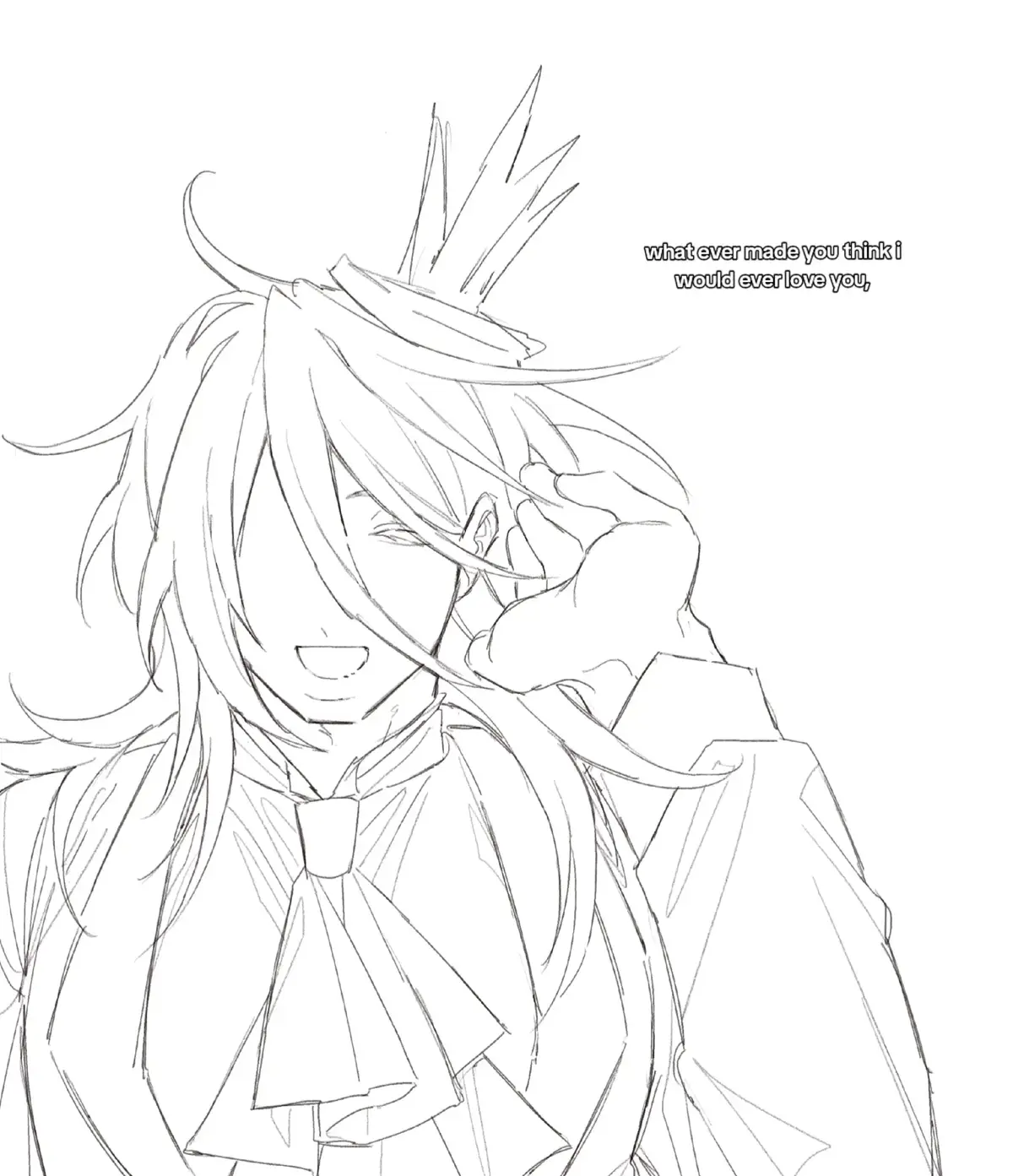 #ICHANCE  , ,  i wanted 2 color it but i gave up, this is OLD old so the art wil look dif from my previous few videos 🥀 quickpost b4 i die bc im being sent 2 sxhool soon,,, may or may not die  ||  #fyp #forsaken #chance #itrapped  Y R MY TAGS LIMITED .