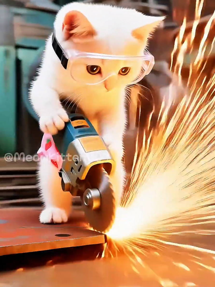 🐎Kitten Builds a Mechanical Horse from a Car & Wins the Prairie Race!🔥