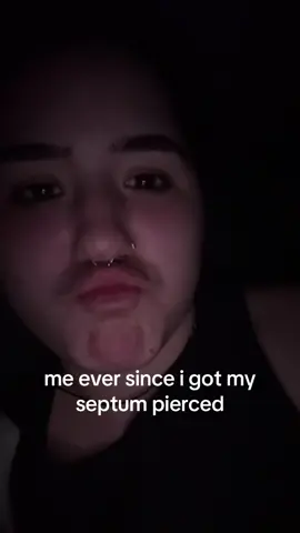 smelling my upper lip