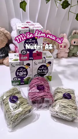 bé mình siu mê mì nhà này luôn, bé nào ngán cơm ròii thử ngay mì rau củ này cho bé nha các mom ơi#xuhuong #andamcungbe #miraucu #miraucunutriaz #nutriaz #mebimsua 
